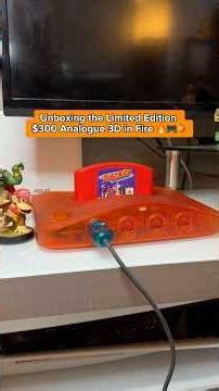 ASMR Unboxing: Limited Edition Funtastic Color Analogue 3D in Fire Orange