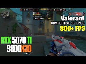 RTX 5070 TI - Valorant | 9800X3D