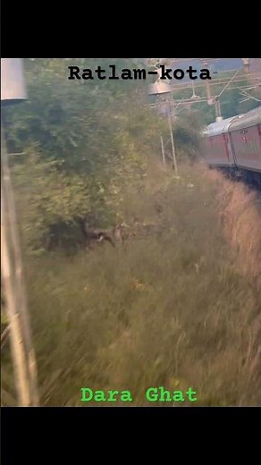 Dara curves 🥰, Beautiful Railway scenery between Ratlam kota, #train #railway #news #dara #kota #