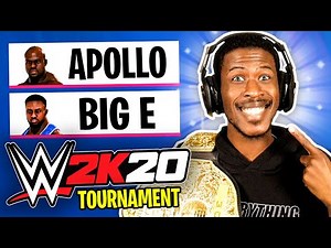 WWE 2K20 But I Can Only Draft Black Wrestlers To My Tournament!