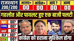 Rajasthan Assembly Election Opinion Poll 2023 || Rajasthan Election Exit Poll|| BJP, | Livew News