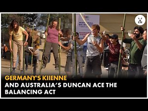 Hornbill Festival 2025: Tourists take on Naga bamboo stilt racing at Kisama