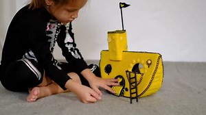 Pirate Ship Felt Pattern Sensory Toys Felt House Sewing Pattern - Etsy