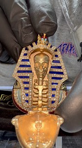 146K views · 2.9K reactions | Don’t use the hidden compartment for anything that a pharaoh wouldn’t use it for. Shop via Live-Chat on www.TRAXNYC.com item number: (68578) @dannytrax @bebethejeweler #pharoah #Jewelry #Egyptian #traxnyc | Trax NYC Custom Jewelry | Facebook