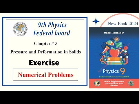 9th Class Physics: Chapter 5 Numerical Solutions | FBISE | NBF