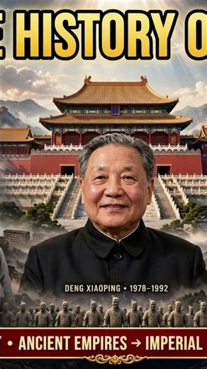 The Entire History of China | From Ancient Dynasties to Mao, Deng & Xi Jinping