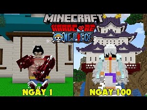 RAKYVN SỞ HỮU GEAR 5 SINH TỒN 100 NGÀY TRONG MINECRAFT ONE PIECE SIÊU KHÓ TIÊU DIỆT KAIDO !!