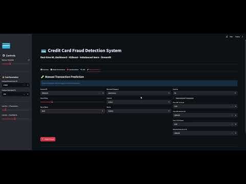 Credit Card Fraud Detection System