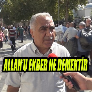 Allahu Ekber Ne Demektir #Allahuakbar #ALLAHUEKBER | Halkın Gündemi