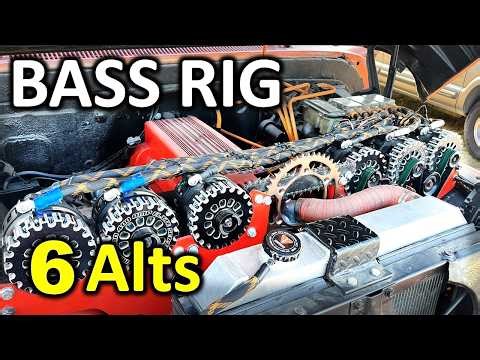 6 ALTERNATORS!? Meet "BASS RIG" System NEVER Seen Until NOW!
