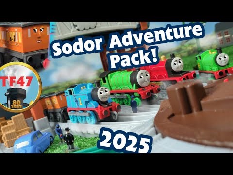 New Thomas Push Along Sodor Adventure Pack! Exclusive Thomas! 2025 TF47 Model Review For Adults!