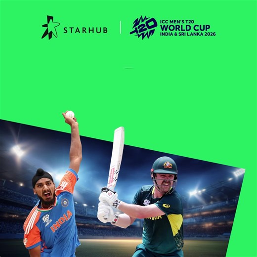 Non-stop cricket action at the T20 World Cup with Sports TV Pass from $25.46/mth. Get freebies with a 24-month contract. | StarHub