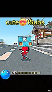 POI POI Taught Spider-Man The Viral Poi Poi Dance On High Sky Block! ☁️🕺 #Minecraft #PoiPoi #Spider