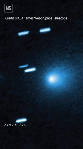 The most carbon dioxide-rich comets ever seen 😮☄️ Astronomers have been observing 3I/ATLAS since July, when it was discovered to be zipping towards our solar system with extreme speed. Most observations so far have found that it appears to be a fairly regular comet, though there have been some puzzling features hinting at an exotic origin. Martin Cordiner @NASA Goddard Space Flight Centre in Maryland and his colleagues have now obtained the most detailed observations of the comet yet using the 