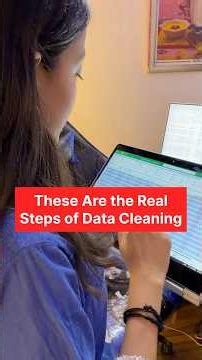 These Are the Real Steps of Data Cleaning 😱