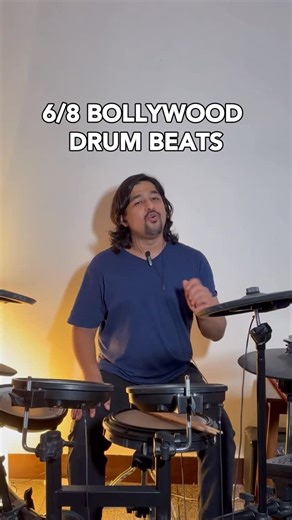 Sagar Hirani on Instagram: "Khamoshiyan Chorus groove lesson! 6/8 Bollywood drum beats PART-2!! Parts 3 and 4 coming soon :) Bollywood drummer, Indian drummer, drum teacher, drum lessons, Hindi drum lessons, drum grooves, drum beats #bollywoodmusic #indiandrummer #drummersofasia #drumteacher #groovelesson #drums"