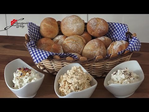 Einfach und schnell / Aufstriche machen / 3erlei Brotaufstrich