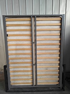 [Hot Item] Wall Bed Electric Murphy Bed with Gas Spring and Slat System Mechanism