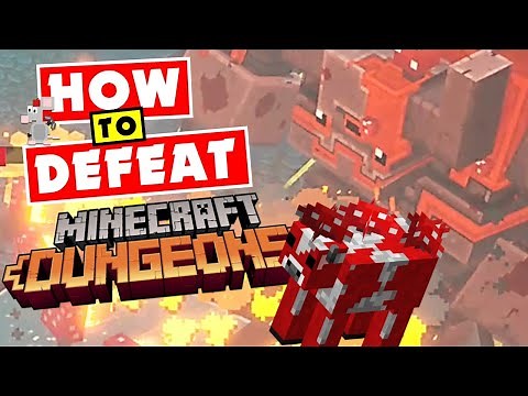 Minecraft Dungeons - How To Get SECRET Level/Mooshroom Monstrosity Boss Fight - All Runes Locations