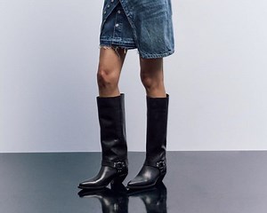 Fichadas en Zara las botas ‘cowboy’ y ‘biker’ que reúnen las tendencias del otoño y se van a agotar en horas