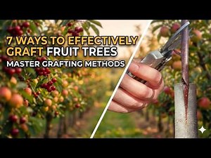 7 Effective Fruit Tree Grafting Methods | How to Do Scion, Cleft and Split Grafting?
