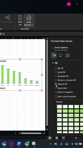 How to Chart edit in Excel