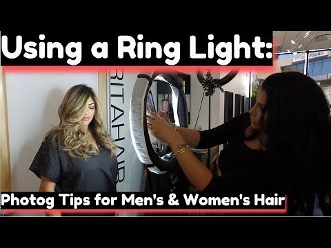 Using a Ring Light: Photog Tips for Men's and Women's Styles & Color