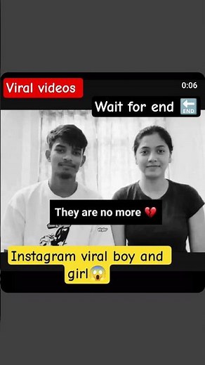 Viral girl and boy on instagram 😱❌#viral #trend #instagram #influencer #viralreel