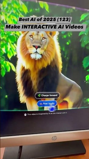 AI tool to make interactive videos in real time