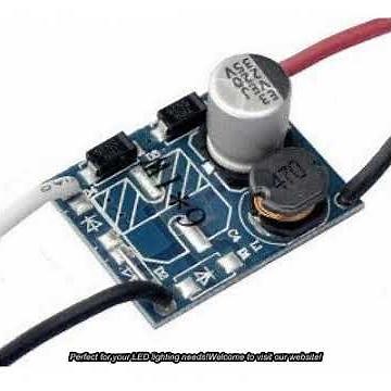 Constant Current Led Power Supply , Low Pressure Constant Current 12v DC Input Led Driver