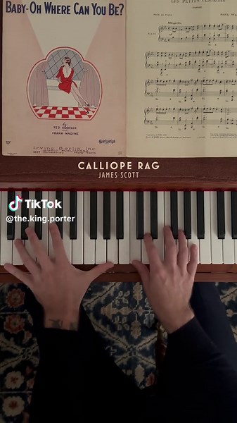 Calliope Rag – James Scott (Solo Piano) #callioperag #solopiano #modernclassical #minimalpiano #moodpiano #vintagevibes #ragtimepiano