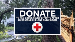 Donate now to Red Cross disaster relief efforts after hurricanes hit US