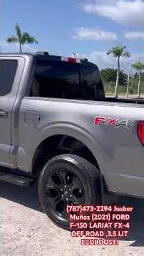 (2021) FORD F-150 LARIAT FX-4 OFF ROAD PACKAGE , 3.5 ECOBOOST, 68 M MILLAS(787)473-2294 Jusber Muñoz