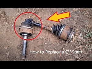 1999 Toyota HiLux LN167 CV Shaft Replacement (quick tutorial)