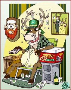 Leroy The Redneck Reindeer - 1Funny.com