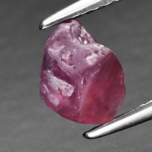 1.41ct 7.2x5.8mm Rough Unheated Pink Sapphire Gemstone Madagascar | eBay