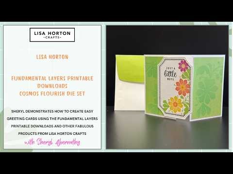 Fun and Easy Card Making with Digital Downloads by Lisa Horton Crafts