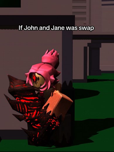 IF JOHN AND JANE WAS SWAP (JOHNJANE) - FORSAKEN PRISMA 3D ROBLOX #johnjane #roblox #prisma3d #forsaken