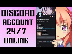 สอนทำDiscordออนไลน์ 24/7 สถานะสตรีม!!
