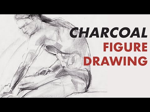 Using Charcoal for Dynamic Gesture Drawing