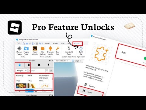 How to add plugins to Roblox Studio (Interface Enhancement)