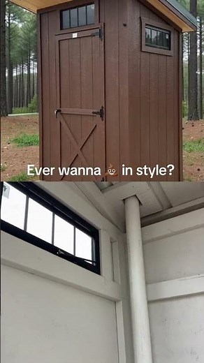 Modern outhouse for your retreat, or campground?