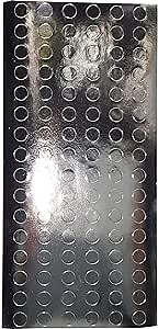 Metallic Silver Color Coding Labels for Organizing Inventory 0.25 Inch Round Circle Dots 960 Total Adhesive Stickers