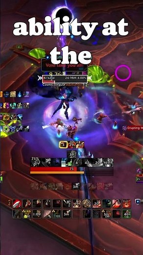11.2 Mythic+ Tip #2 Avoid Cosmic Singularity On Ara-Kara #furywarrior #worldofwarcraft #gaming