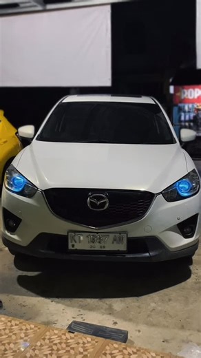 REN LIGHTING | Spesialis Pencahayaan Otomotif on Instagram: "MAZDA CX5 Upgrade penerangan oemlook -Aes UX1 3inch -Devil Rgb Matrix -Set rellay by ren lighting"