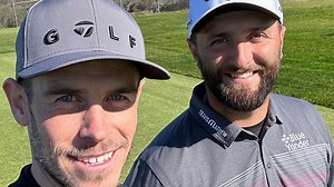 Bale amazes Rahm as he says 'you can't be this good at football and golf'