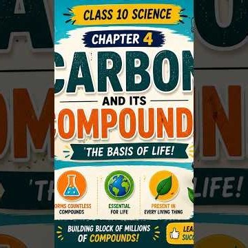 Class 10 Chemistry: Carbon and Its Compounds Made Easy! | Complete Revision #chemistryclass10th