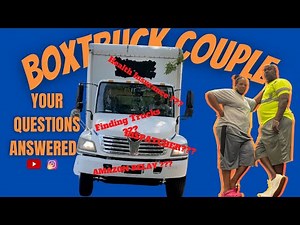 BoxTruck Couple Q & A | All questions answered !!! | the Boxtruck Couple