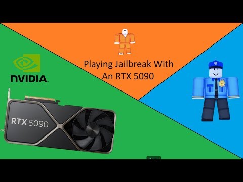 Playing Roblox Jailbreak with and RTX 5090!