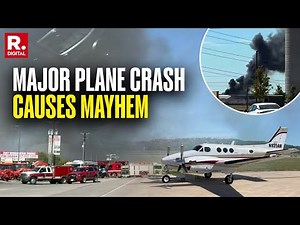 BREAKING: Massive Plane Crash Kills At Least 2, Fills Skies With Plume Of Smoke | Texas